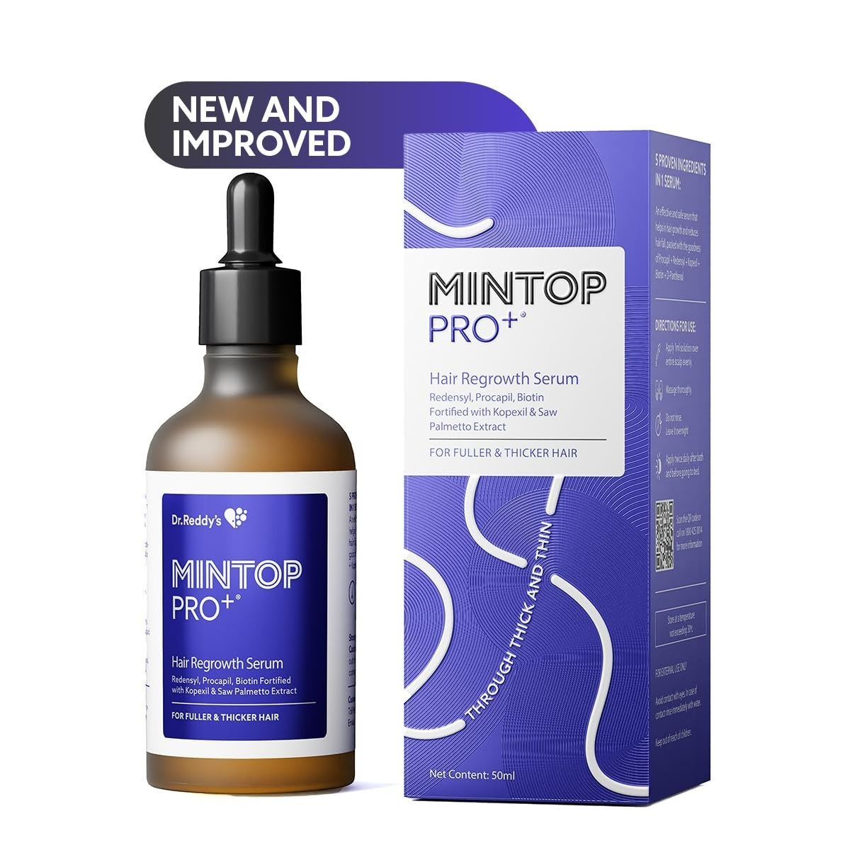 Mintop Pro Plus| Hair Regrowth Serum by Dr Reddys 50 Ml