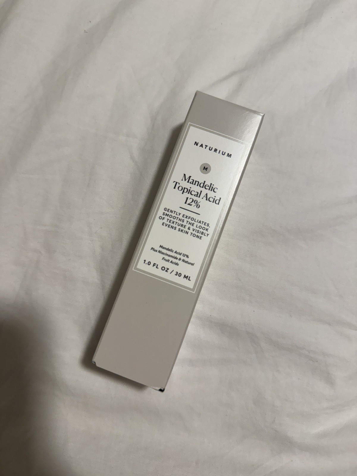 NATURIUM Mandelic Topical Acid 12% 30mL / 1 Fl Oz NEW IN BOX