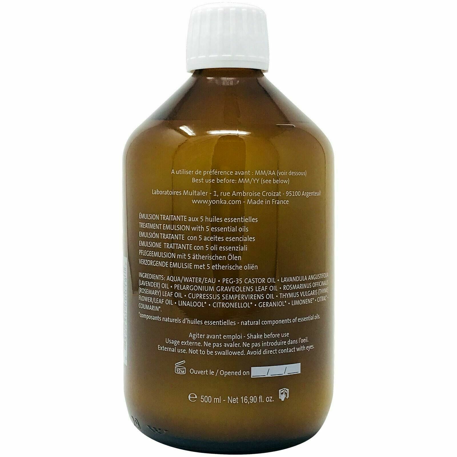 Yonka Emulsion JUMBO 500ML EXP 10/25 SAME DAY SHIP TRUSTED USA