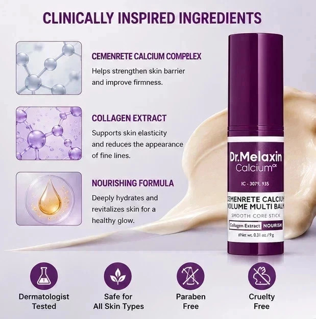 Dr. Melaxin Cemenrete Calcium Volume Multi Balm Wrinkle Core Stick 9g