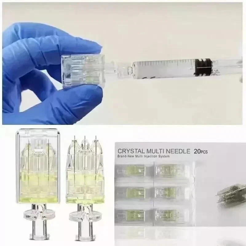 5 Pin Crystal Multi-Tips Replace Needle For Beauty Facial Skin Care Tool 1.5mm