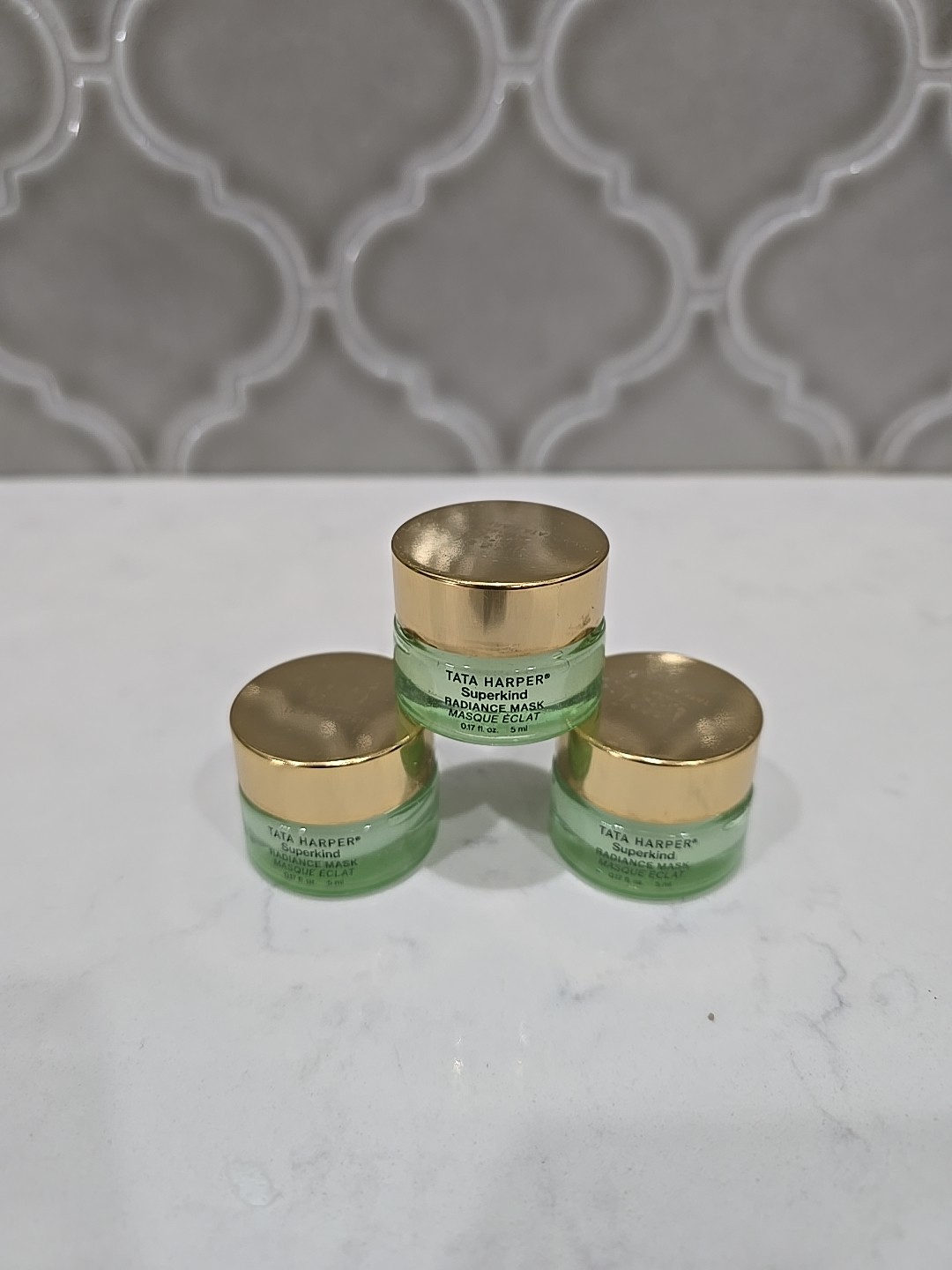 Lot of 3 TATA Harper Superkind Radiance Mask 0.17 Fl. Oz.