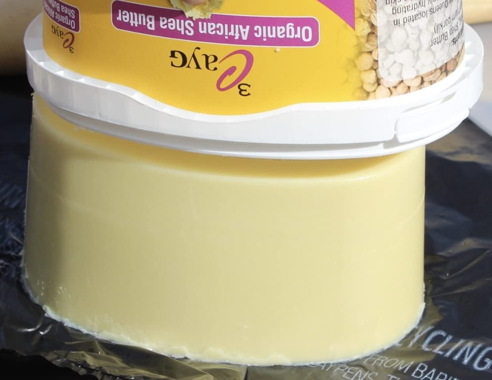 3Cayg 1 Lb Unrefined Shea Butter For Hair Skin And Nails