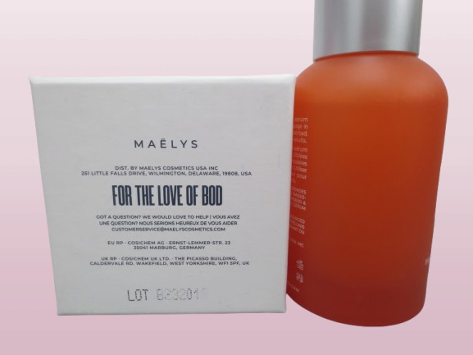 MAELYS RE-LURE TIGHT & TONE BODY SERUM 3.5 OZ BOXED