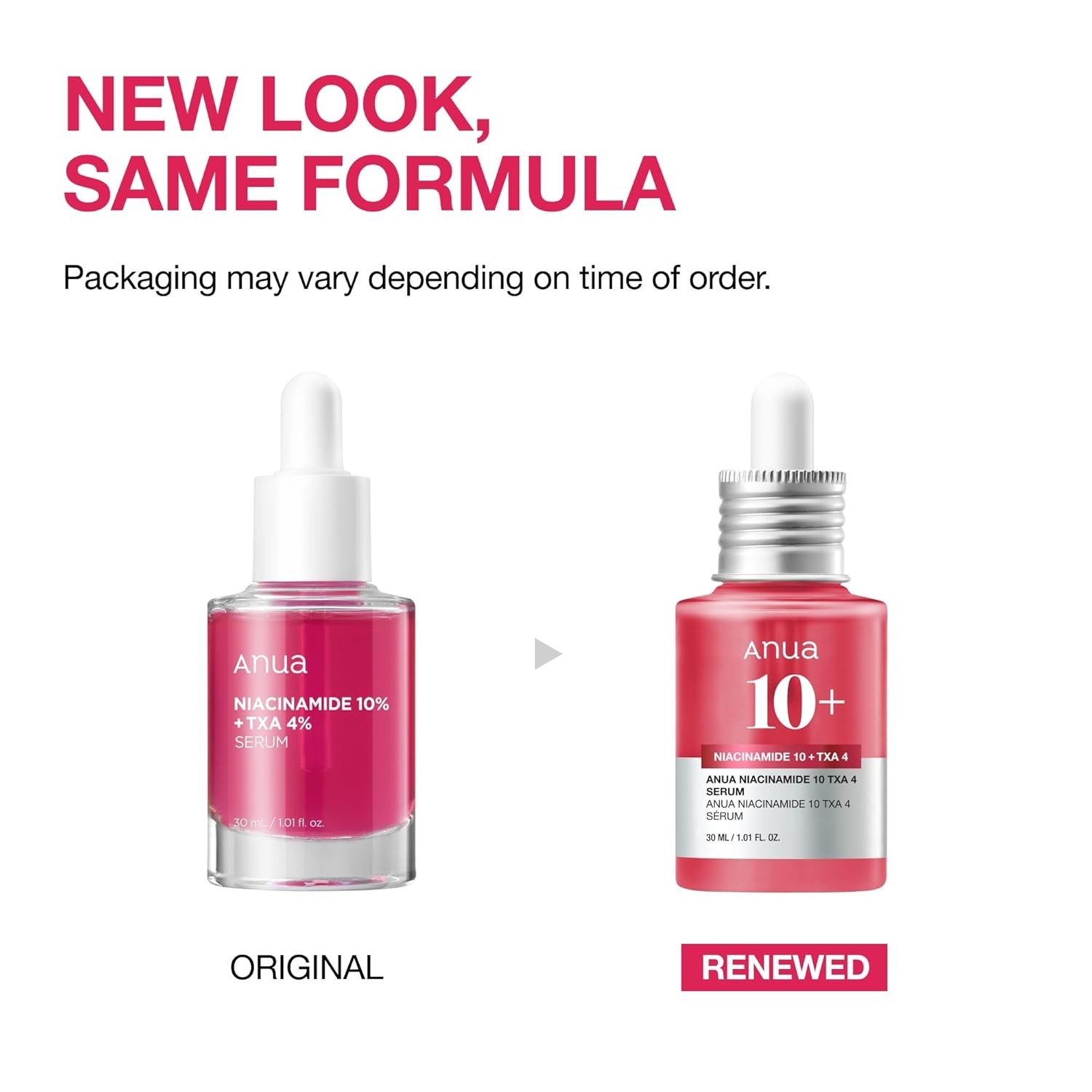 Niacinamide Serum Hyaluronic Acid Tranexamic Acid Korean Glass Skin – 30ml