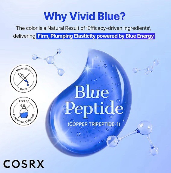 COSRX Blue Peptide Bakuchiol Plump Glow Serum 1.69oz Anti-Aging Exp 02/2029 NIB