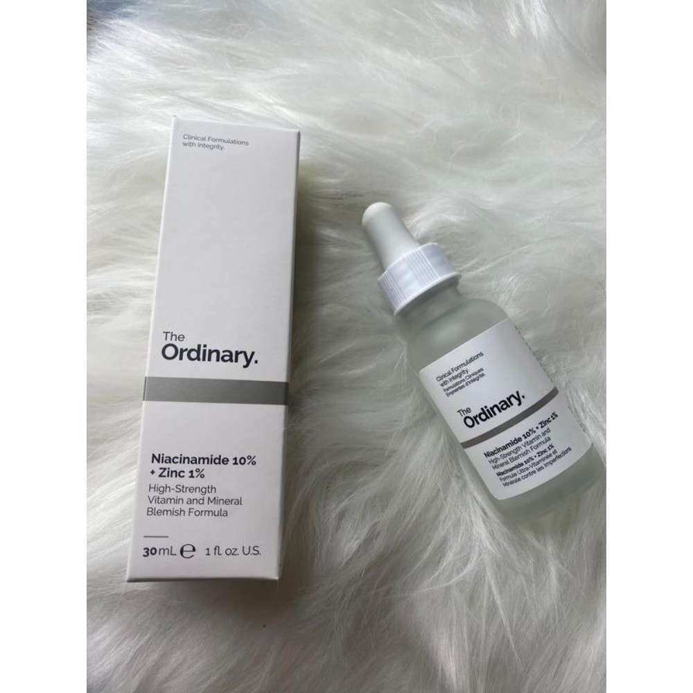 The Ordinary Authentic Niacinamide 10% + Zinc 1% Serum 2 Sizes