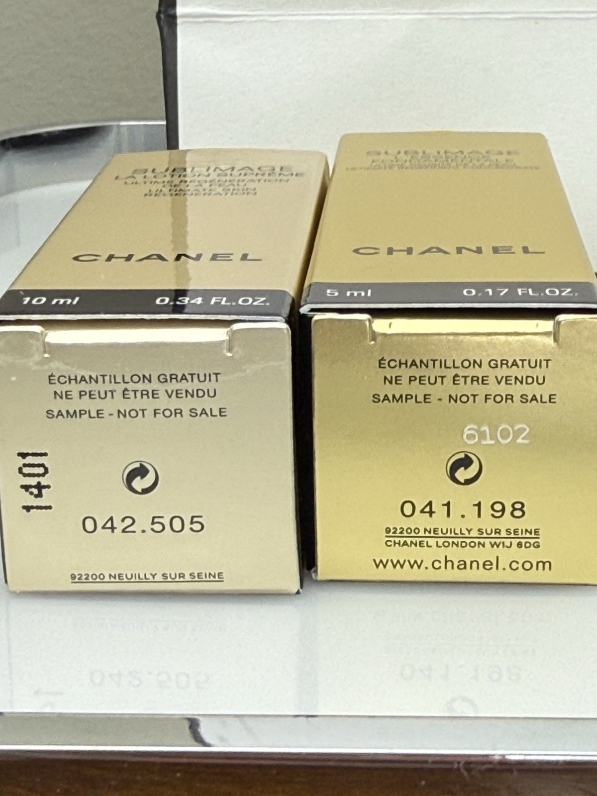 CHANEL SUBLIMAGE •Skincare Discovery Travel Set
