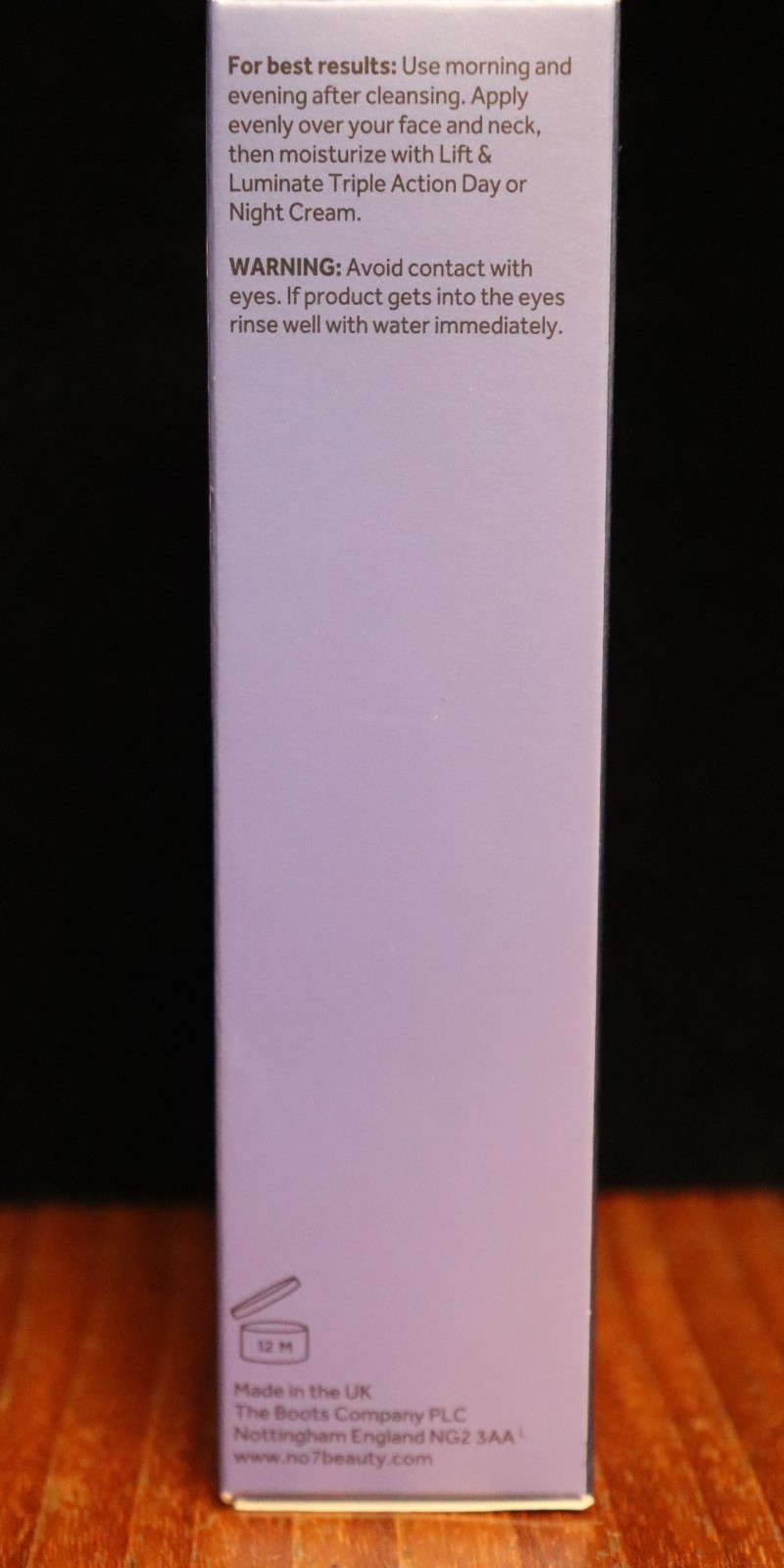 NEW No7 Lift & Luminate Serum Evens Skin Tone Collagen Hyaluronic Acid Vit E
