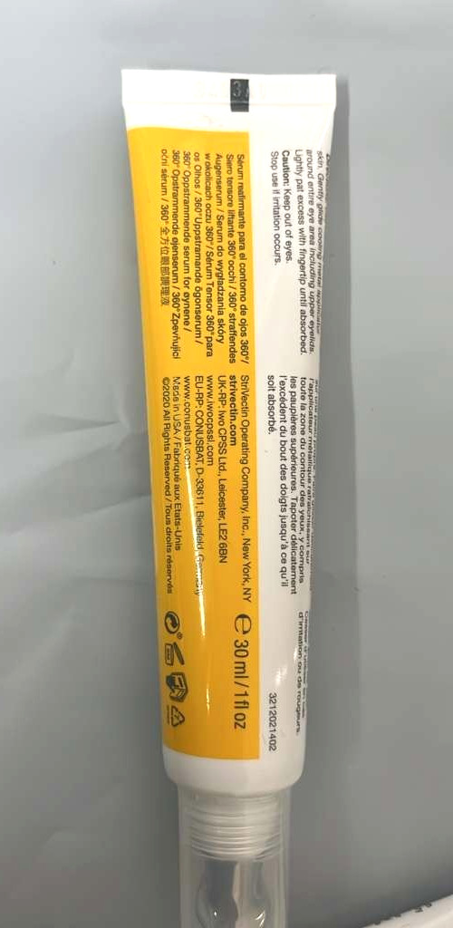 StriVectin Eyes Lift PEPTIGHT 360 Tightening Eye Serum / 1 & 0.25 OZ