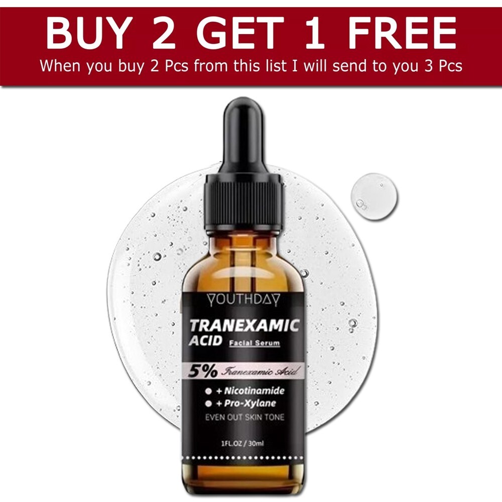 5% Tranexamic Acid Serum for Face – 1 fl oz / 30ml – Skin Brightening Serum