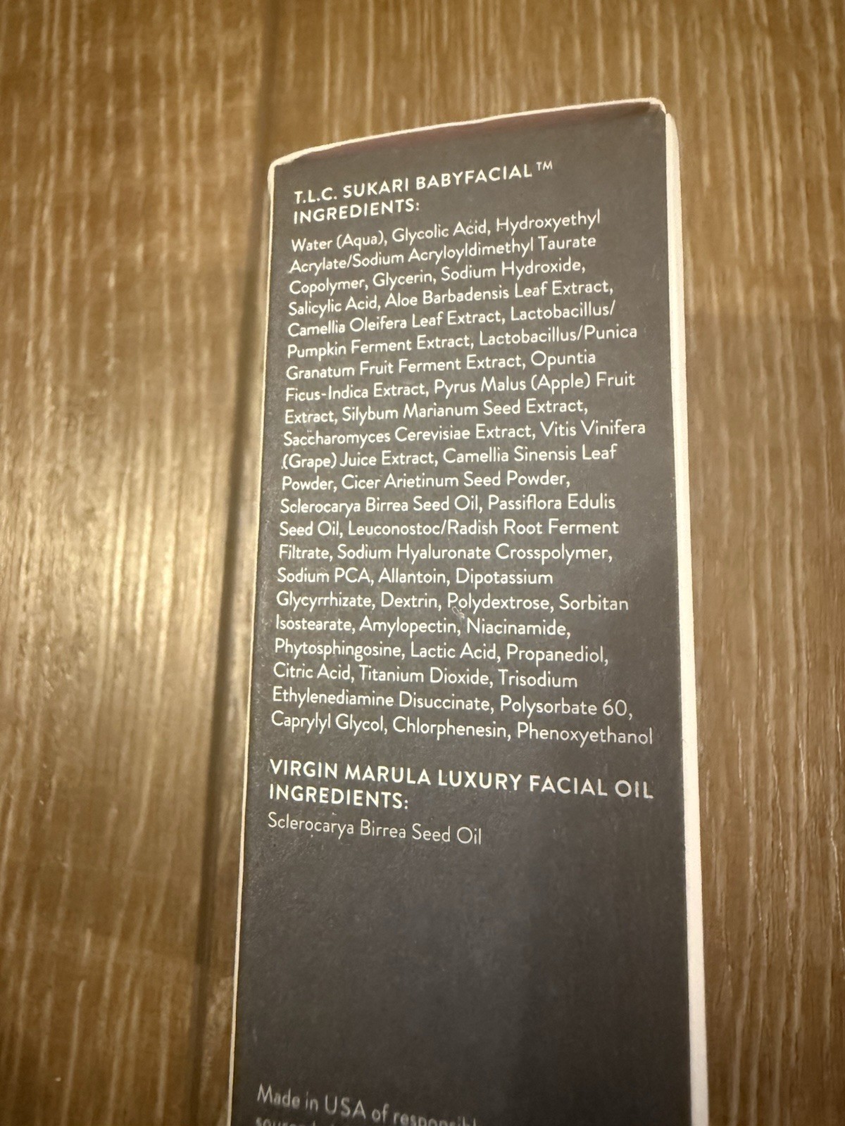 Drunk Elephant T.L.C. Sukari Babyfacial Facial Lissant .5 Fluid Oz.