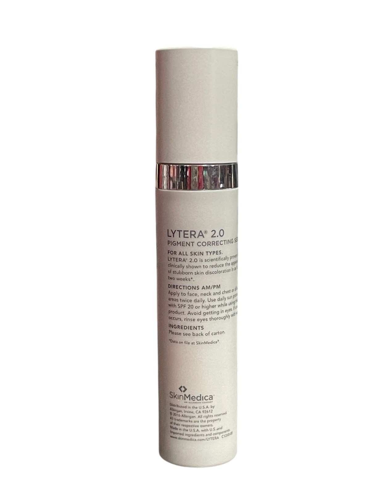 SkinMedica 2.0 Lytera Pigment Correcting Serum .3 Oz New
