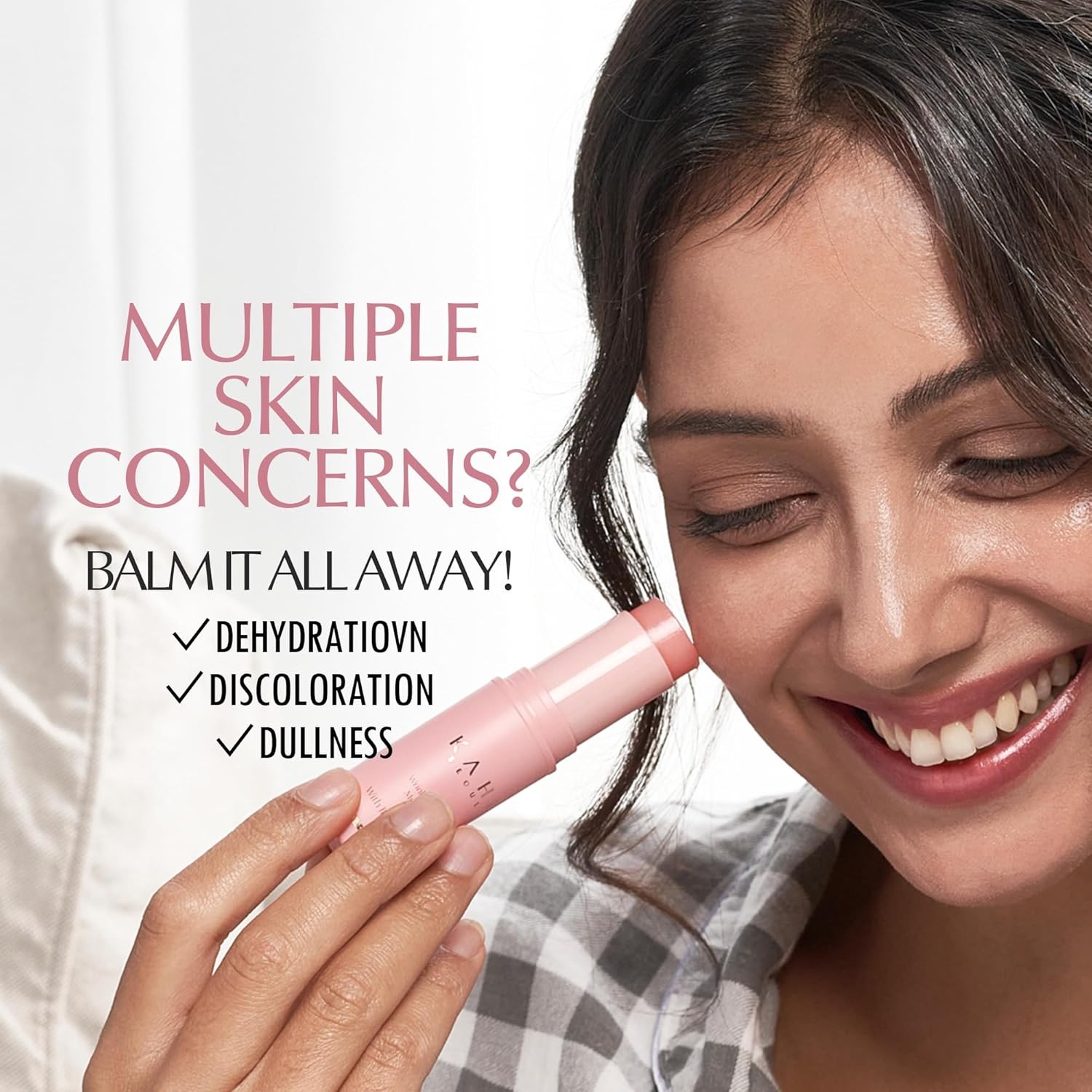 KAHI Wrinkle Bounce Multi Balm Stick | PDRN Collagen Wrinkle Stick | Korean Balm