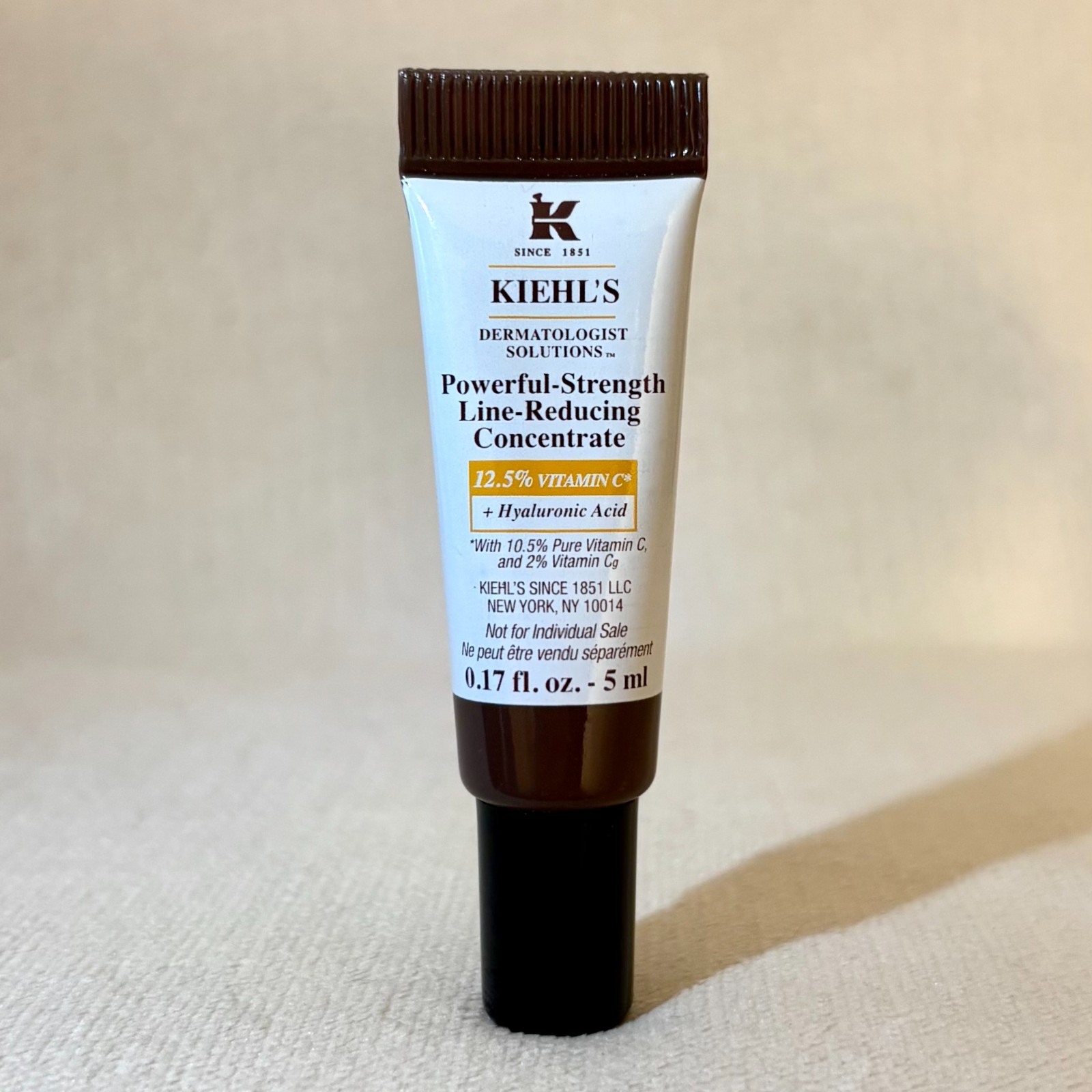 Kiehl’s Powerful Strength Line Reducing Concentrate Deluxe Sample .17oz, 5ml