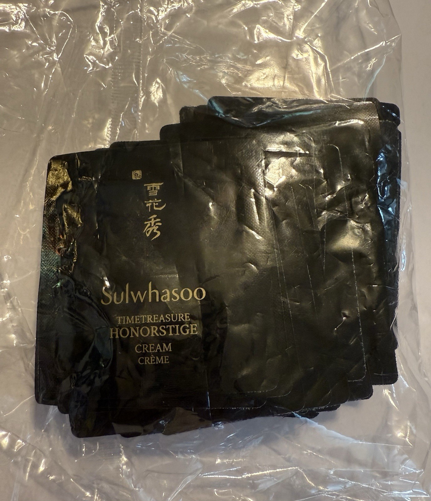 Sulwhasoo Timetreasure Honorstige Cream 1ml (10pcs ~ 100pcs) Sample Premium Ver