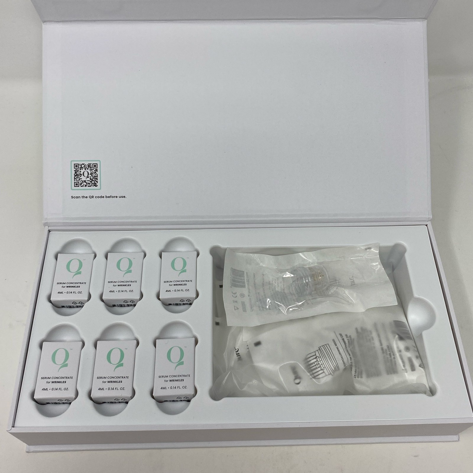 Qure Micro-Infusion 3-Month Refill (Wrinkles) 6 Serums + 6 Heads