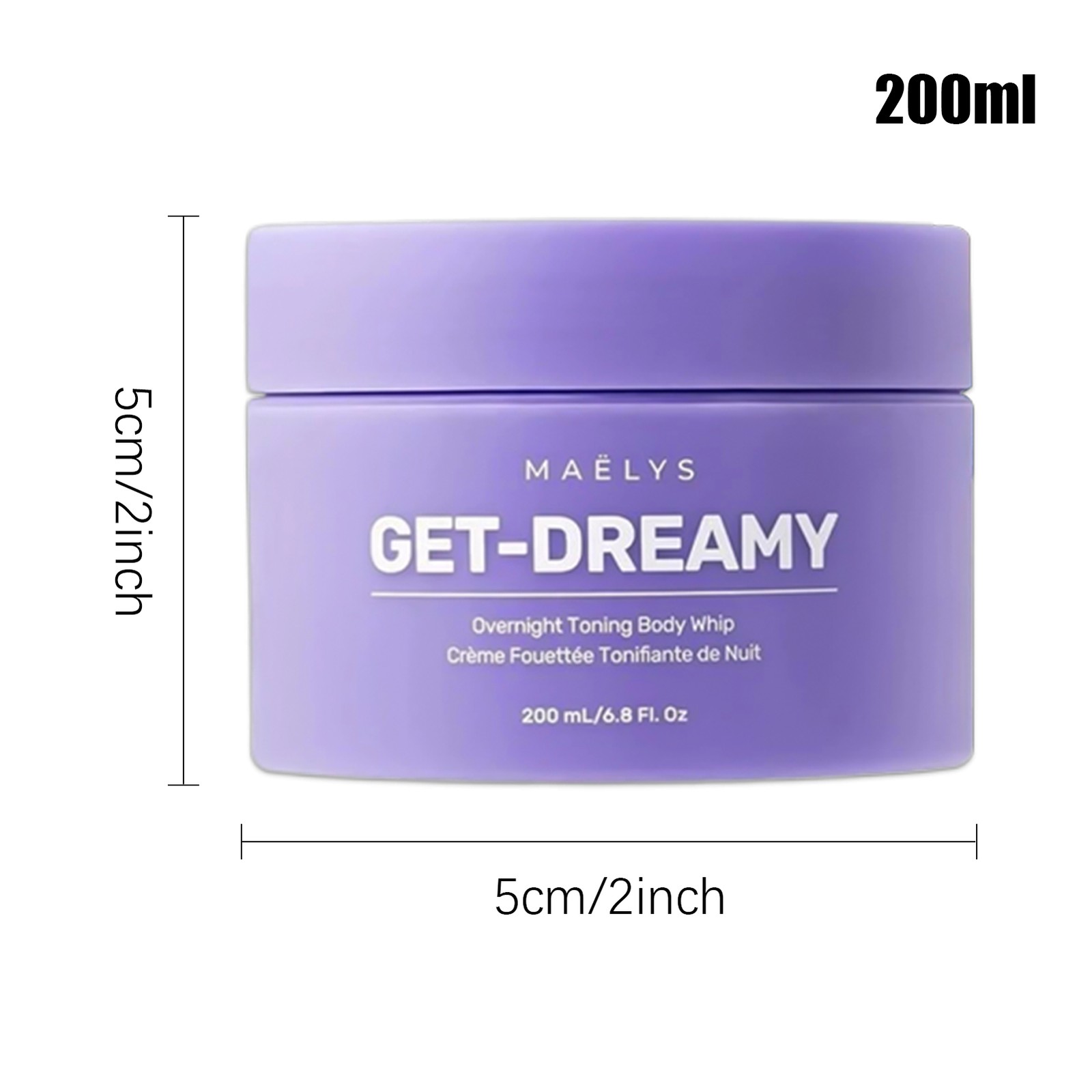 Get-Dreamy Maelys Overnight Toning Body Whip – 6.8 Fl Oz/200 Ml