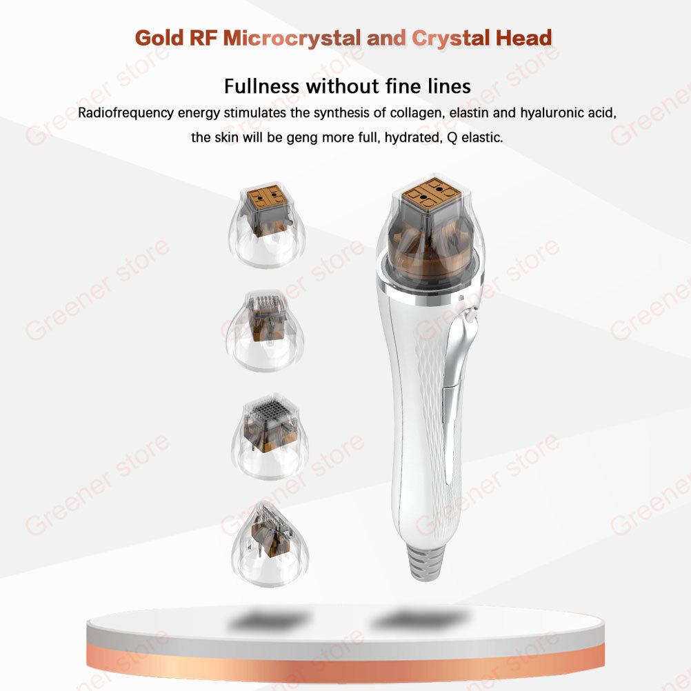 2in1 Fractional RF Machine 10/25/64/nano Cartridge Wrinkle Acne Scar Removal
