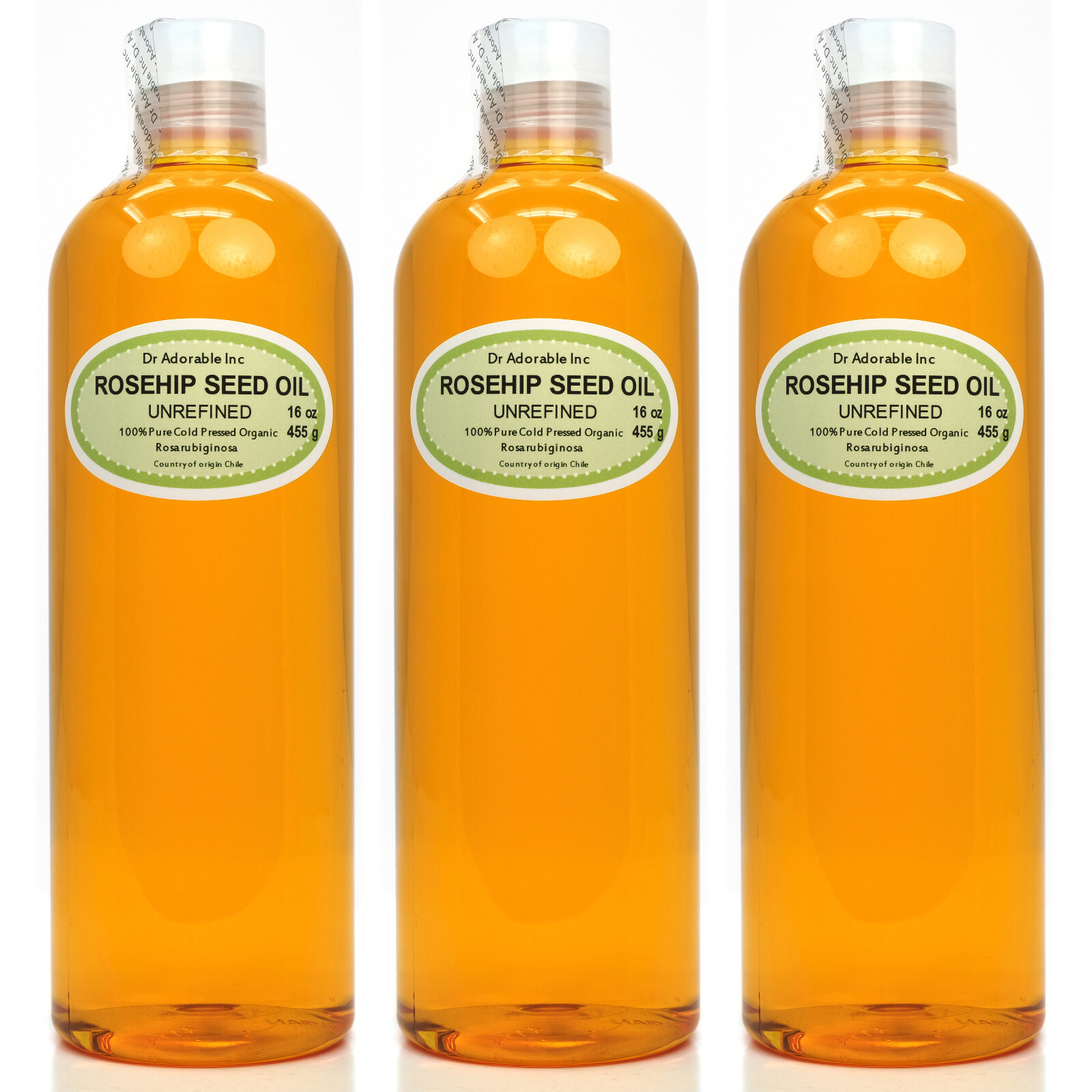 PREMIUM ROSEHIP SEED OIL UNREFINED 100 % PURE ORGANIC 2 oz -UP TO 1 GALLON