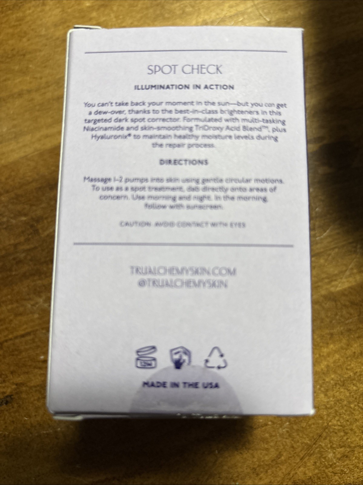 Tru Alchemy Spot Check Dark Spot Corrector Serum Brightening 30ml 1oz New