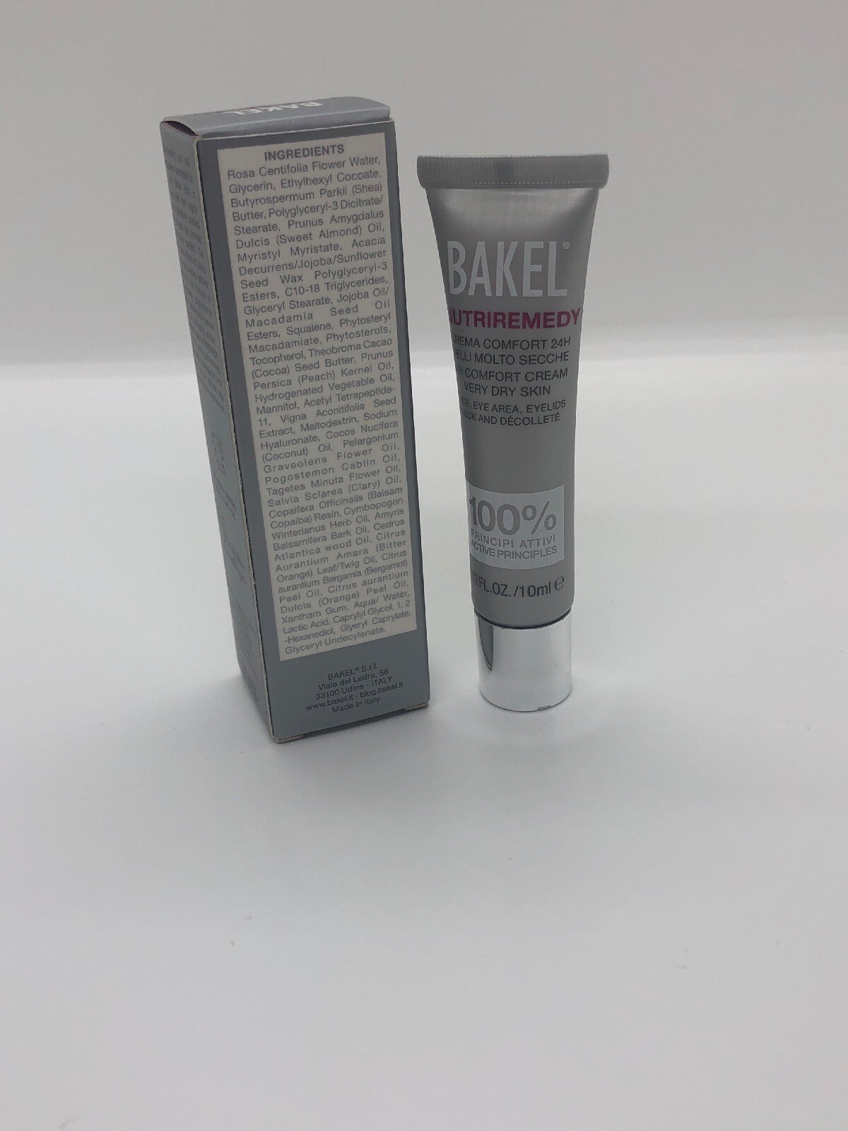 BAKEL Nutriremedy 24H Comfort Cream Very Dry Skin .33 oz NIB