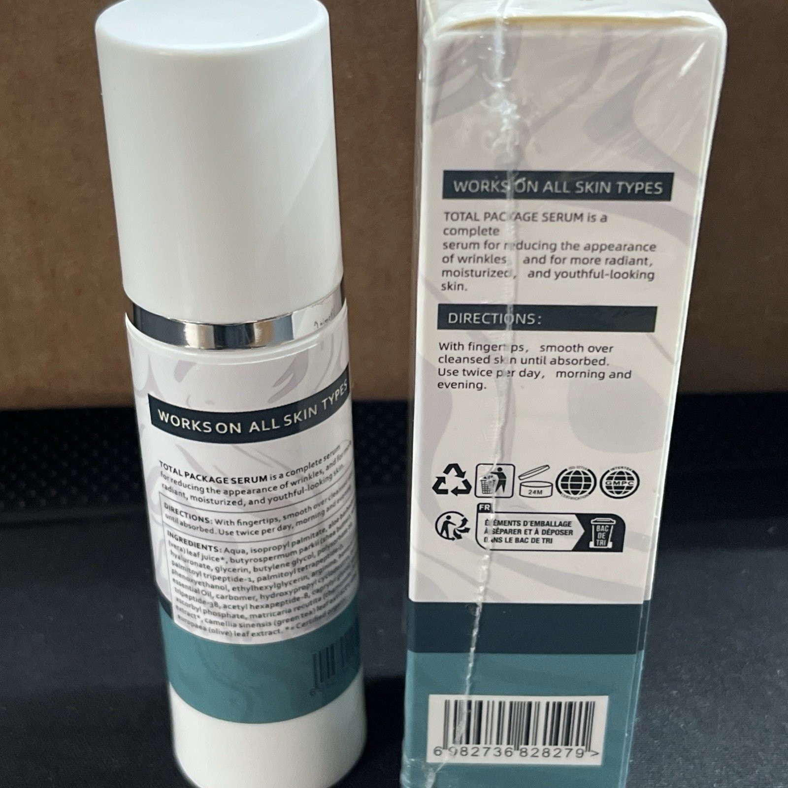 Sun Coast Science Total Package Serum, Vitamin C, Hyaluronic Acid, 1 FL OZ/ 30ML