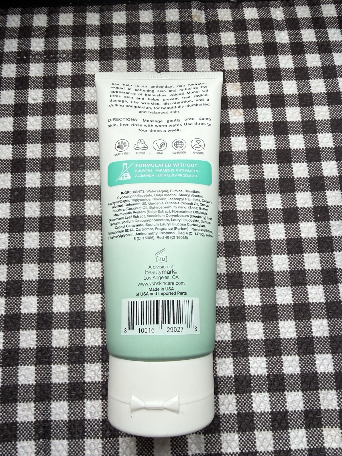Vitamins and Sea beauty Dead Sea Minerals & Vitamin C Toning Serum, + Scrub