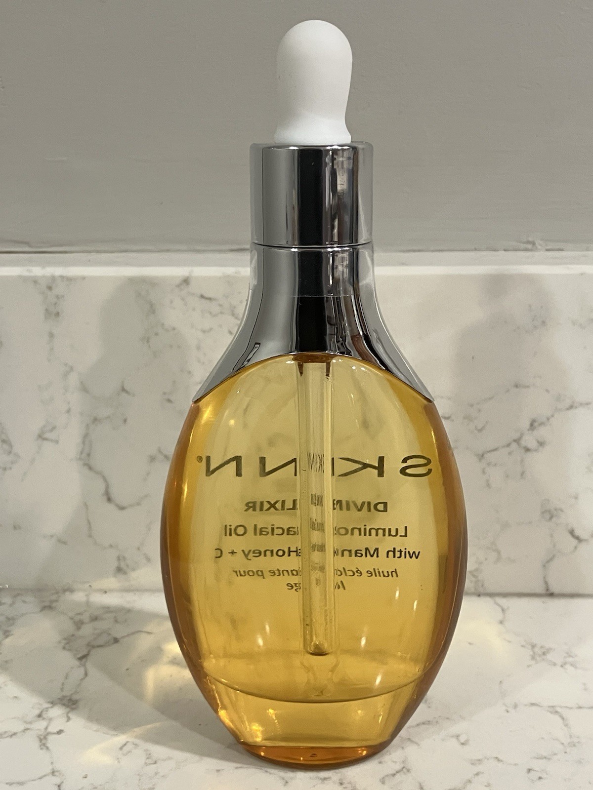 Skinn Divine Elixir Luminous Facial Oil w Manuka Honey + C 3.55 oz 106 ml Sealed