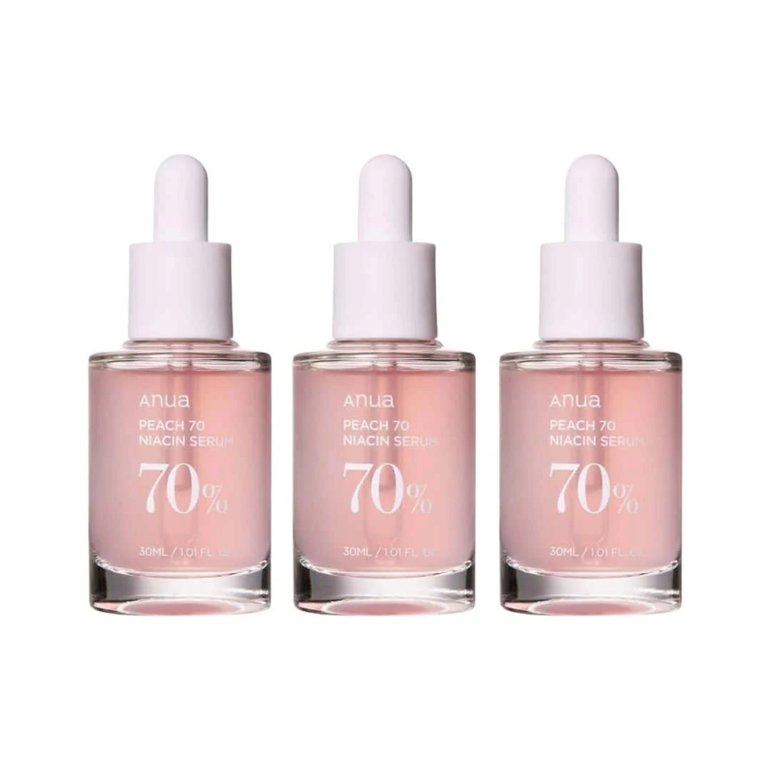 Auna (3 Units) Peach 70% Niacin Serum Bundle