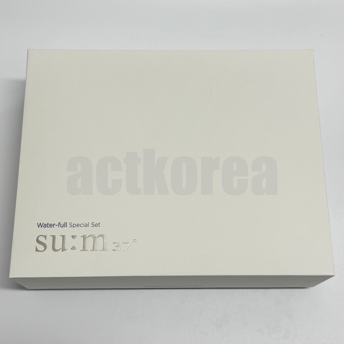 SU:M37 Water Full Special 3 Kinds Set Deep Hydration Toner Emulsion Cream