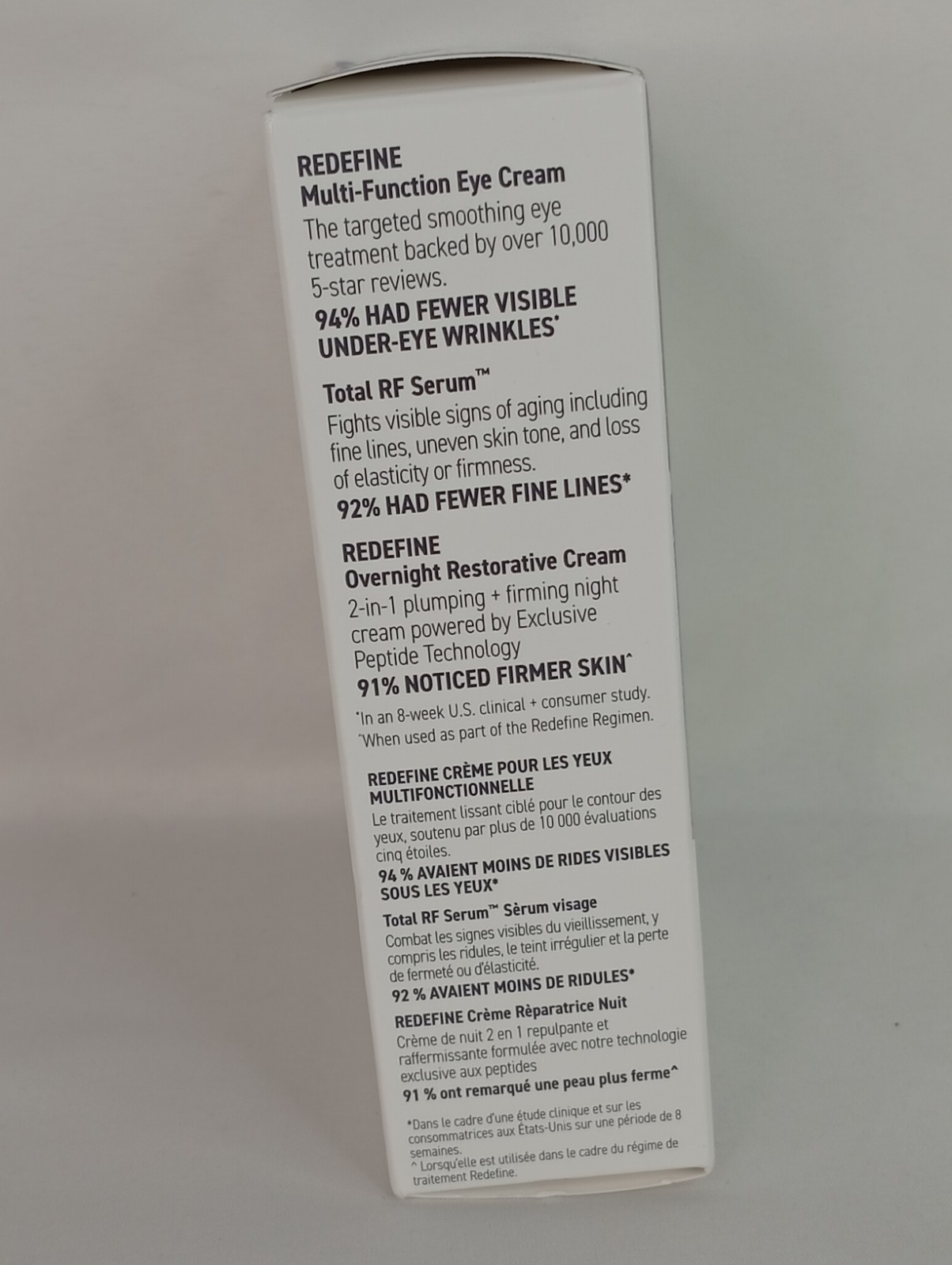 New Rodan & Fields Redefine Derm-Developed Bestsellers 3pc Mini Kit