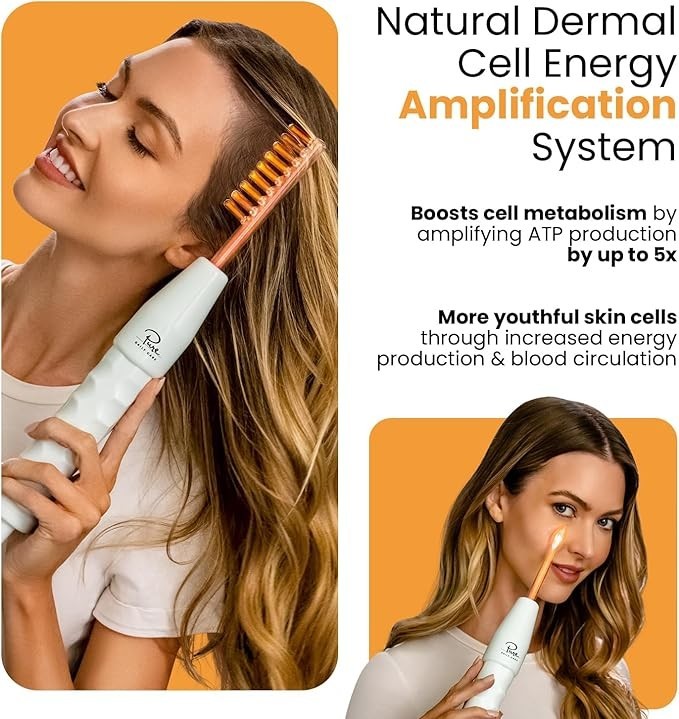 Pure Daily Care NuDerma Handheld Skin Therapy Wand Machine Anti-Aging