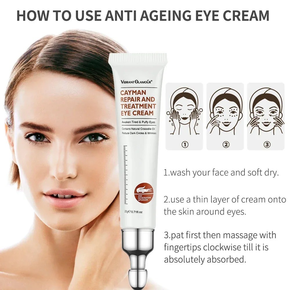 Collagen Eye Cream Beauty Face Anti-Wrinkle Dark Circles Hydrating Skin Product