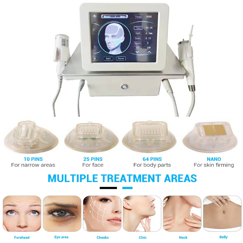 2in1 Micro Pin Machine Cold Hammer Anti Scars Spot Wrinkle Removal Beauty Device
