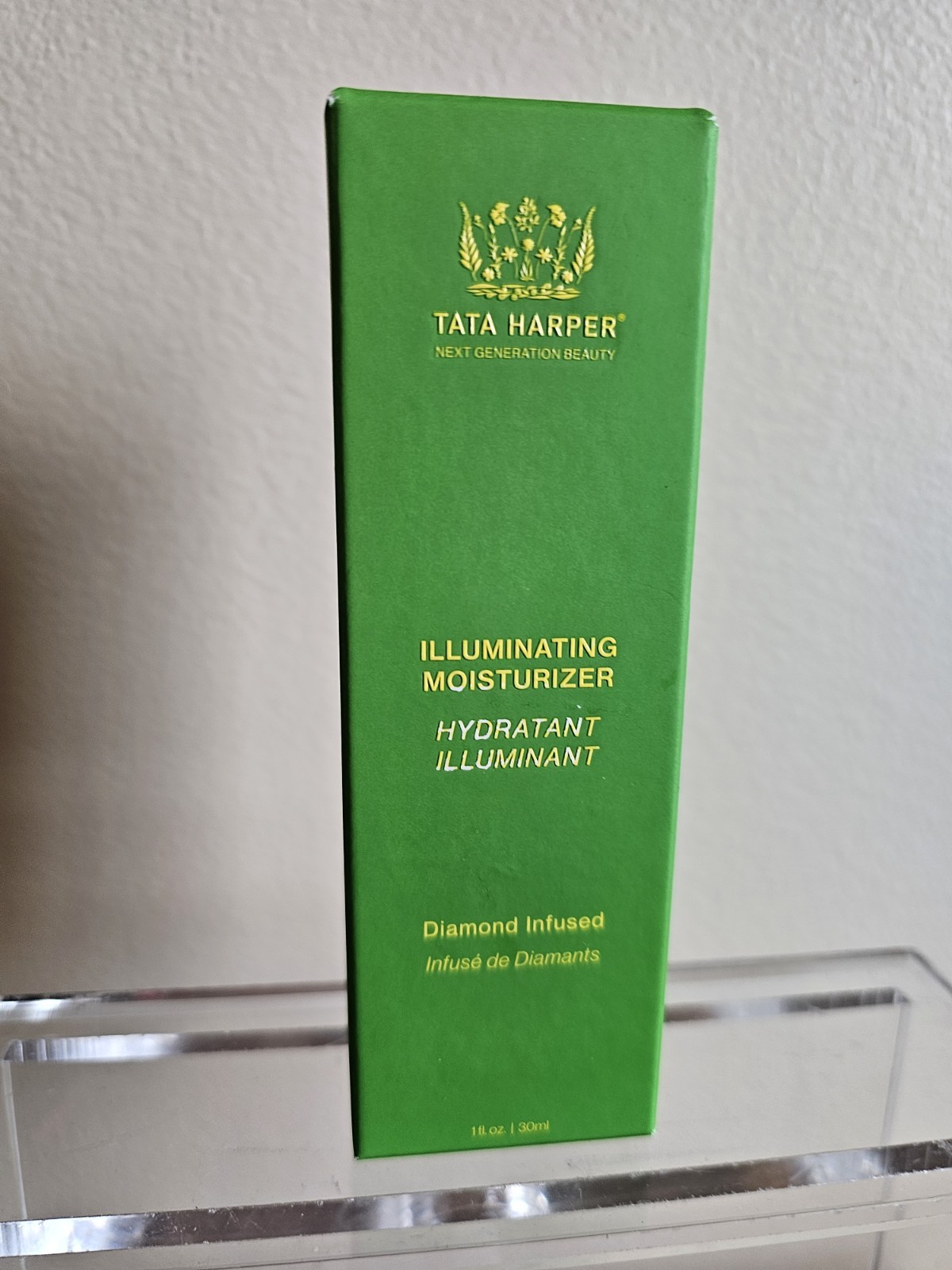 Tata Harper Illuminating Moisturizer Diamond Infused Full Size 1.7 Fl Oz NIB