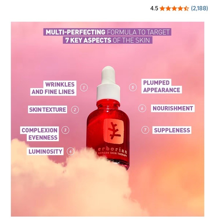 ☆ ERBORIAN Skin Therapy Multi-Perfecting Night Oil ☆ 30 mL / 1 fl oz