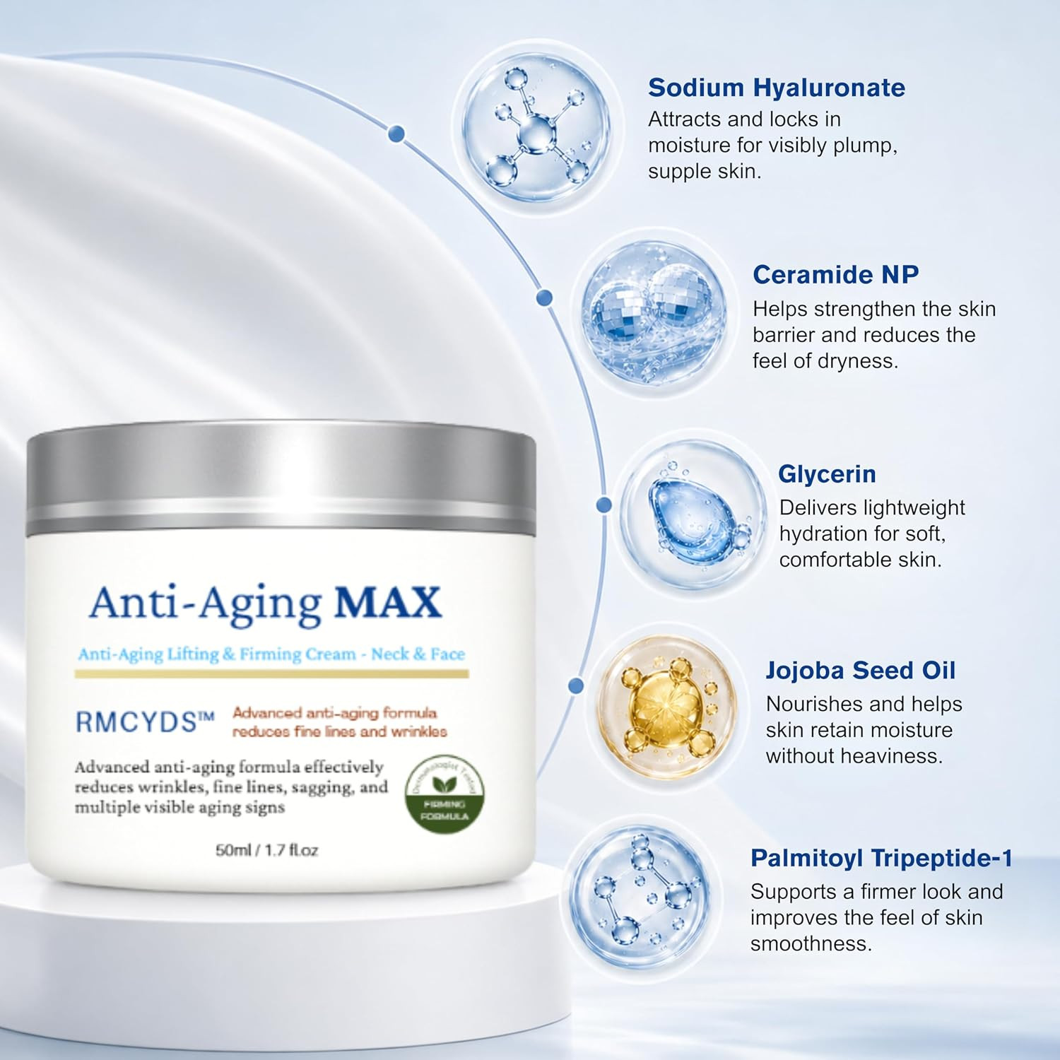 Age-Defying Lifting & Firming Cream for Women – Hydrating & Tightening for All S