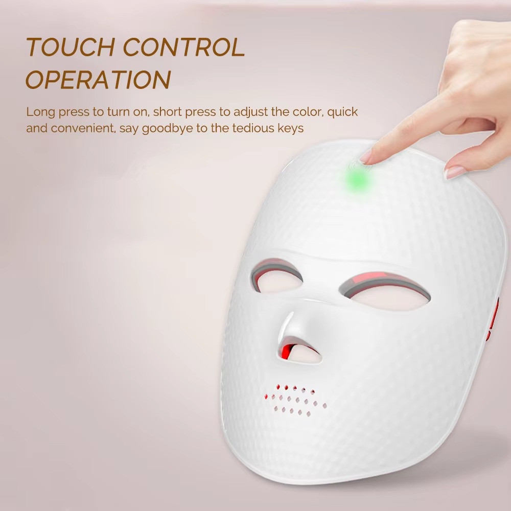 Wireless 5 Color LED Face Mask for Skin Care and Rejuvenation