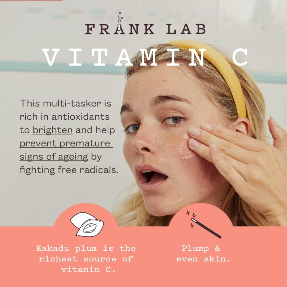 Frank Body Brightening Vitamin C Mask 1.69oz/50mL Resurfacing FULL SIZE SEALED