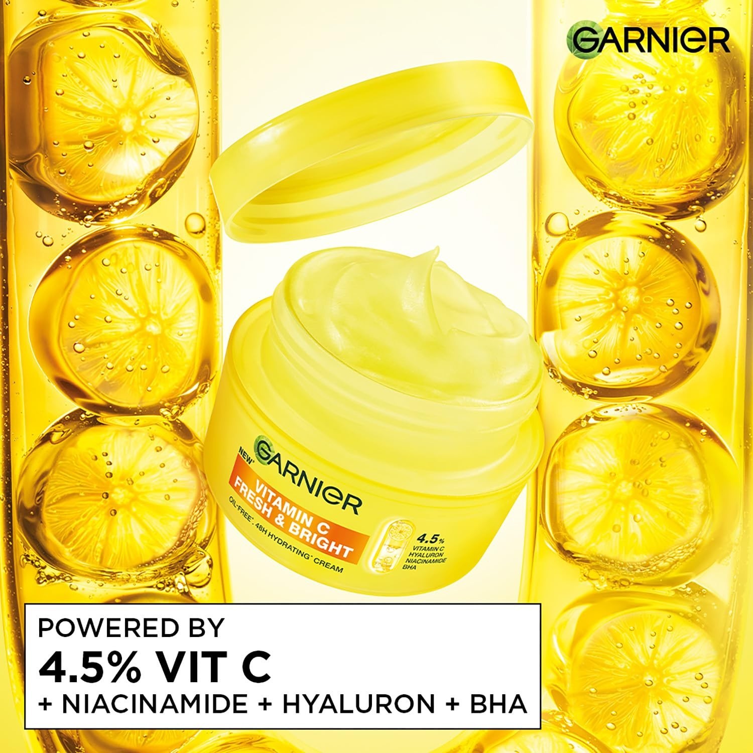 Garnier Fresh & Bright Vitamin C Sorbet Moisturizer,Hydration & Dark Spot Reduce