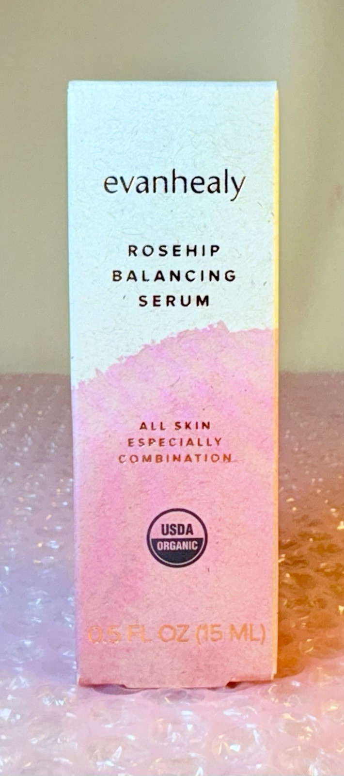 EVANHEALY ROSEHIP BALANCING SERUM 0.5 Fl Oz 15 ml.