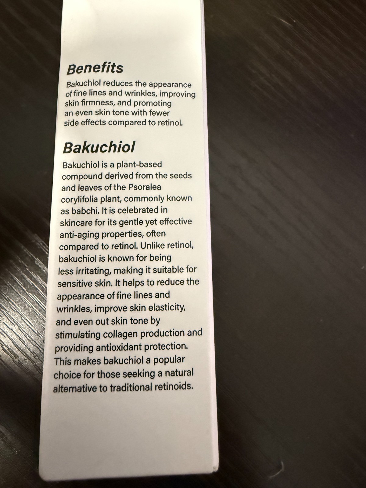 Korean Bakuchiol Concentrate DIY Mix-in Serum 30,000 ppm – High Potency Retinol