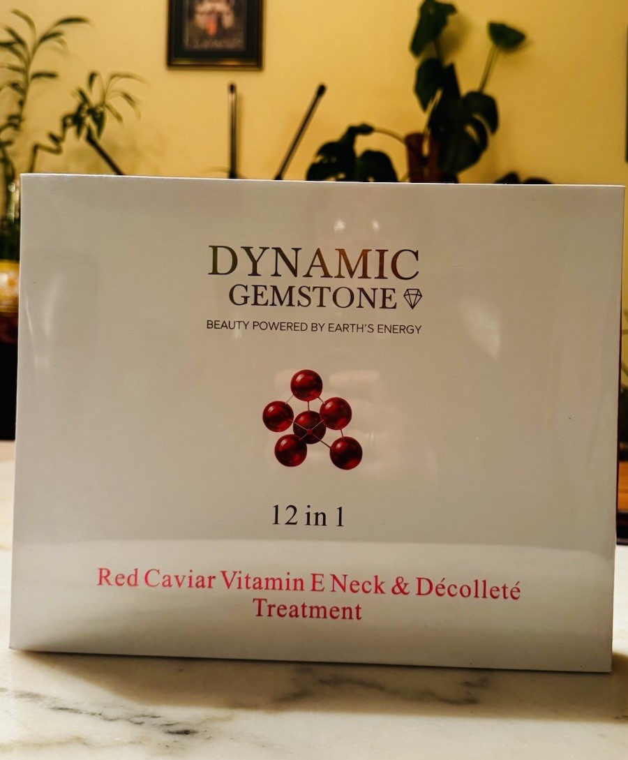Dynamic Gemstone Red Caviar Vitamin E Neck & Décolleté Treatment 1 year supply