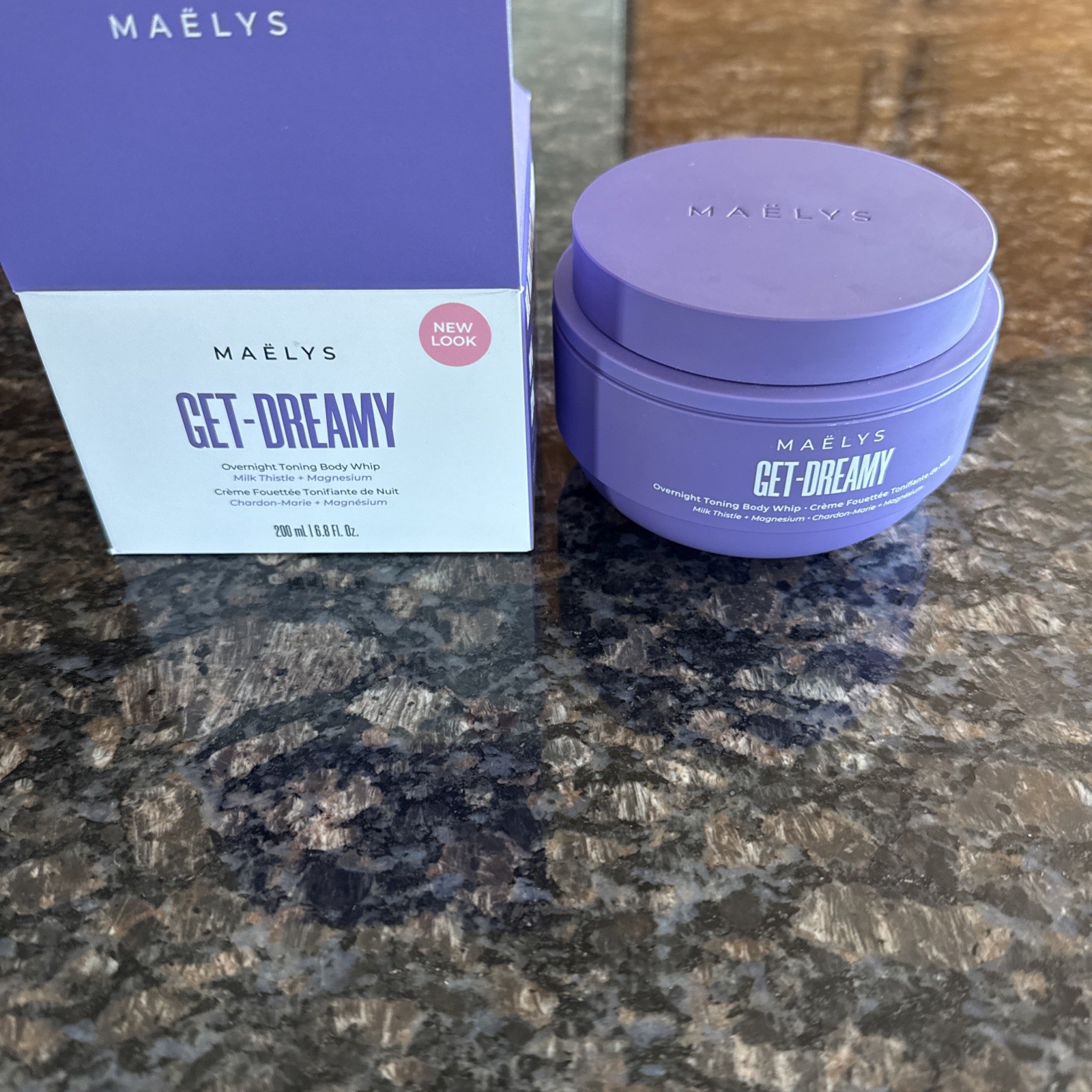 New in Box Maelys Get-Dreamy Overnight Toning Body Whip – 6.8 fl oz/200 ml