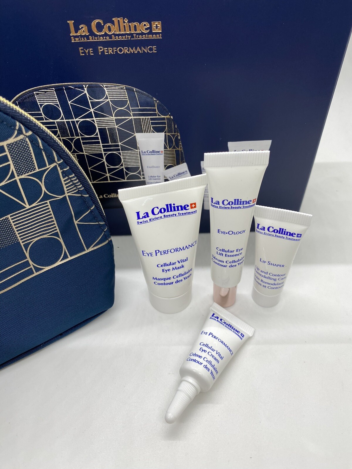 La Colline Gift Set / Eye Cream / Lip And Contour / Eye Essence / Vital Eye Mask