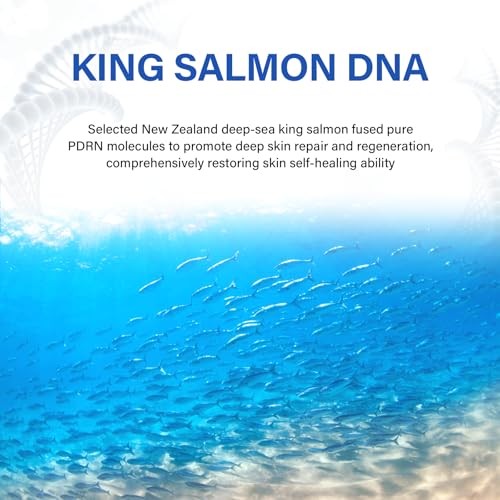 Salmon DNA Serum, Microneedling Anti-Aging Ampoule Serum 1.23 Fl Oz (Pack of 1)