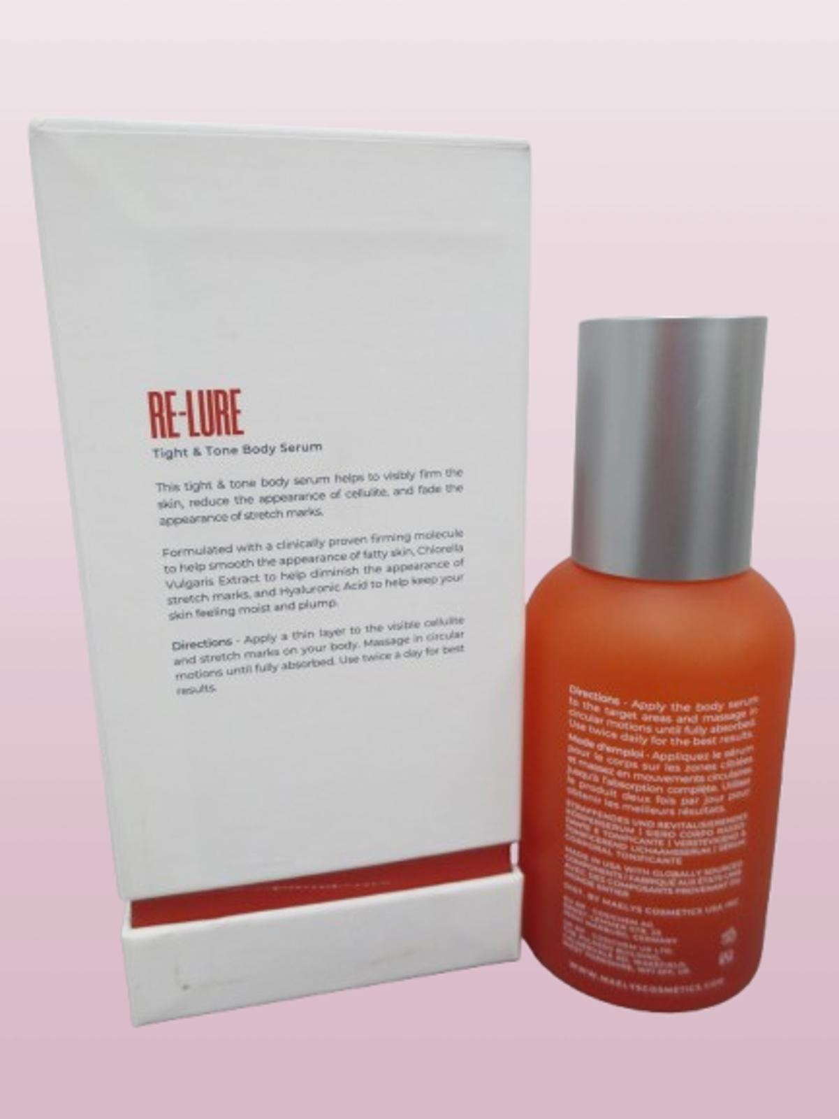 MAELYS RE-LURE TIGHT & TONE BODY SERUM 3.5 OZ BOXED