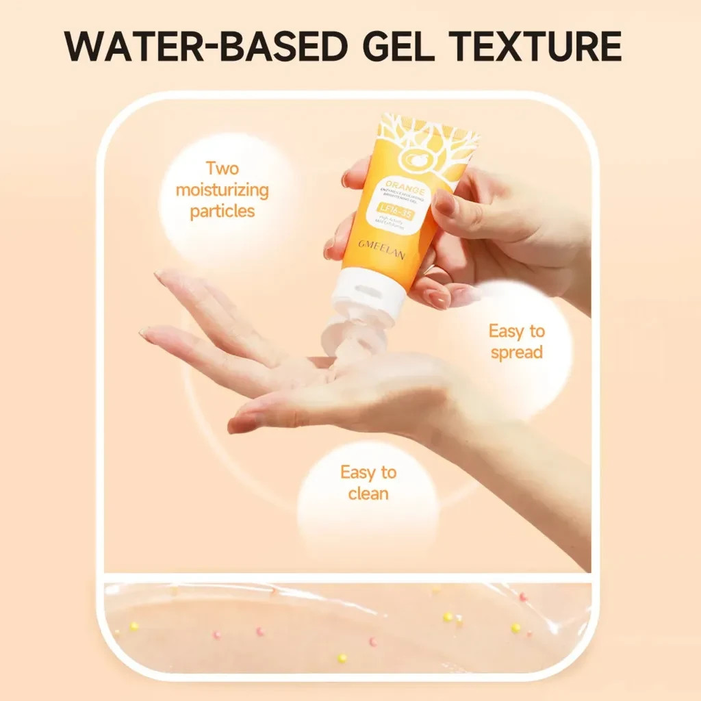 Gmeelan Orange Enzymes Exfoliating Brightening Gel 50g – LF16-35(EXP DATE: 2028)