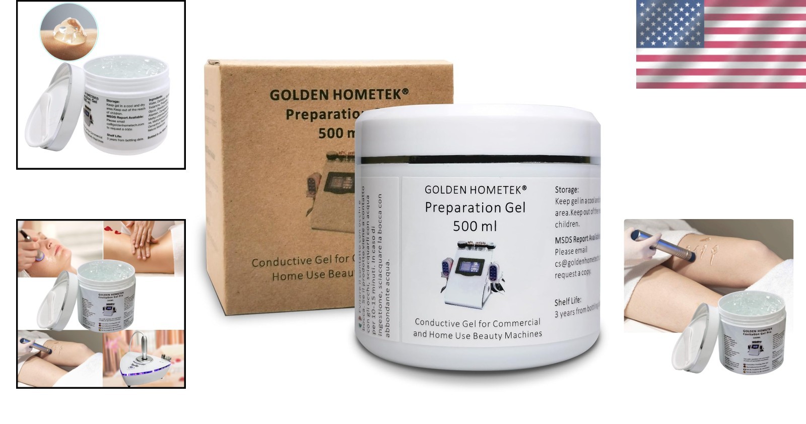 Hypoallergenic Gel for RF Slimming